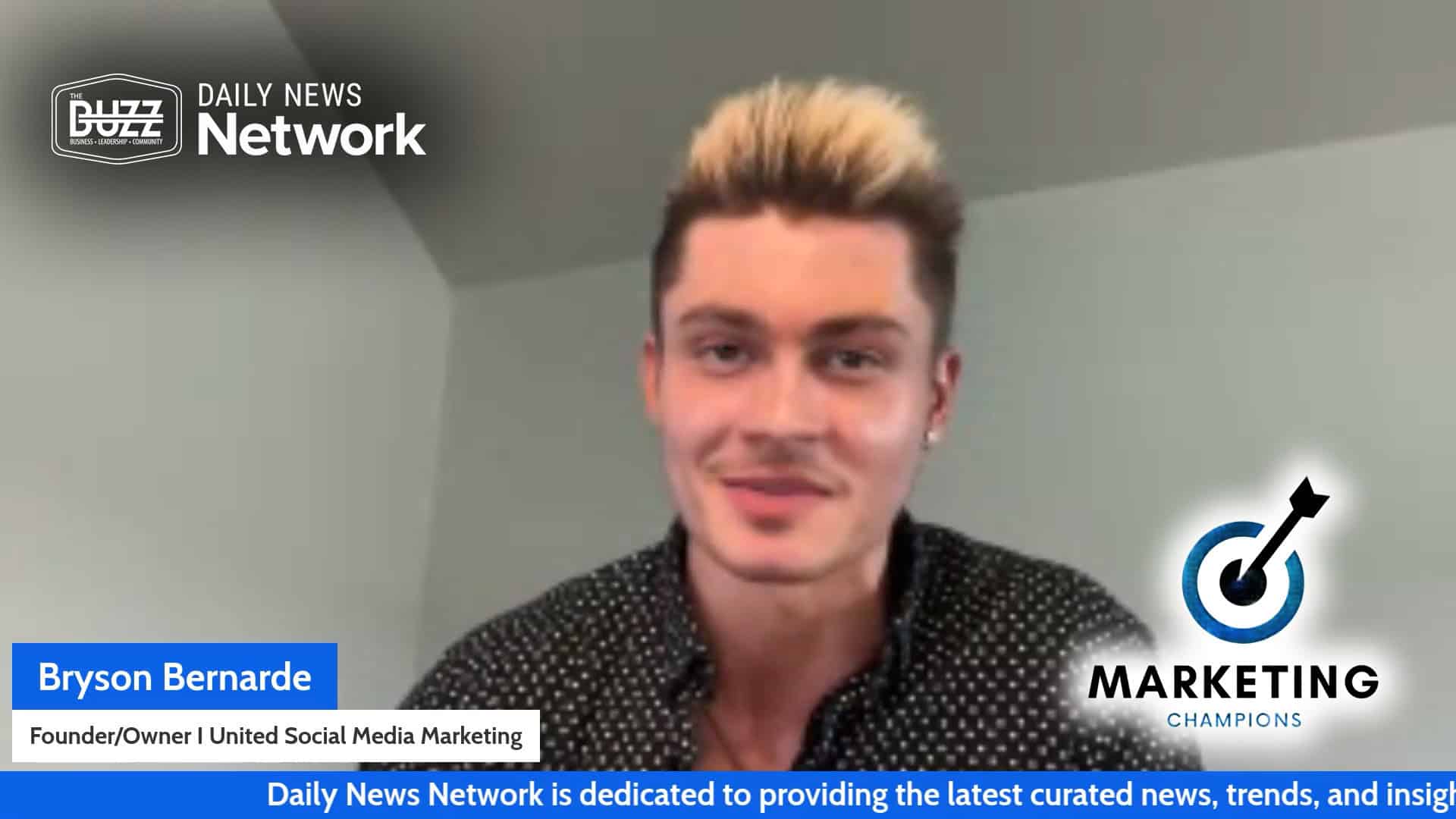 Marketing Champions with Bryson Bernarde of United Social Media Marketing